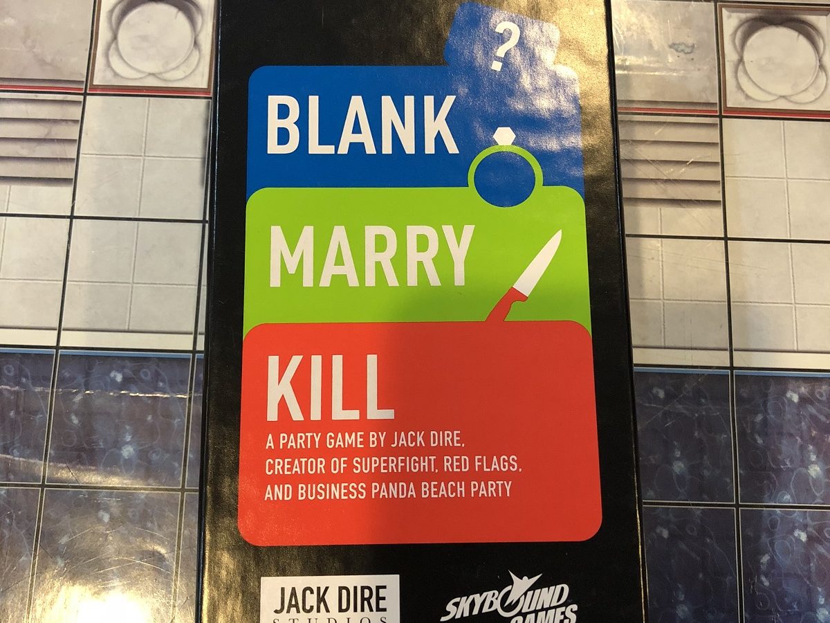 Decisions, Decisions: We Review Blank Marry Kill from Skybound Games