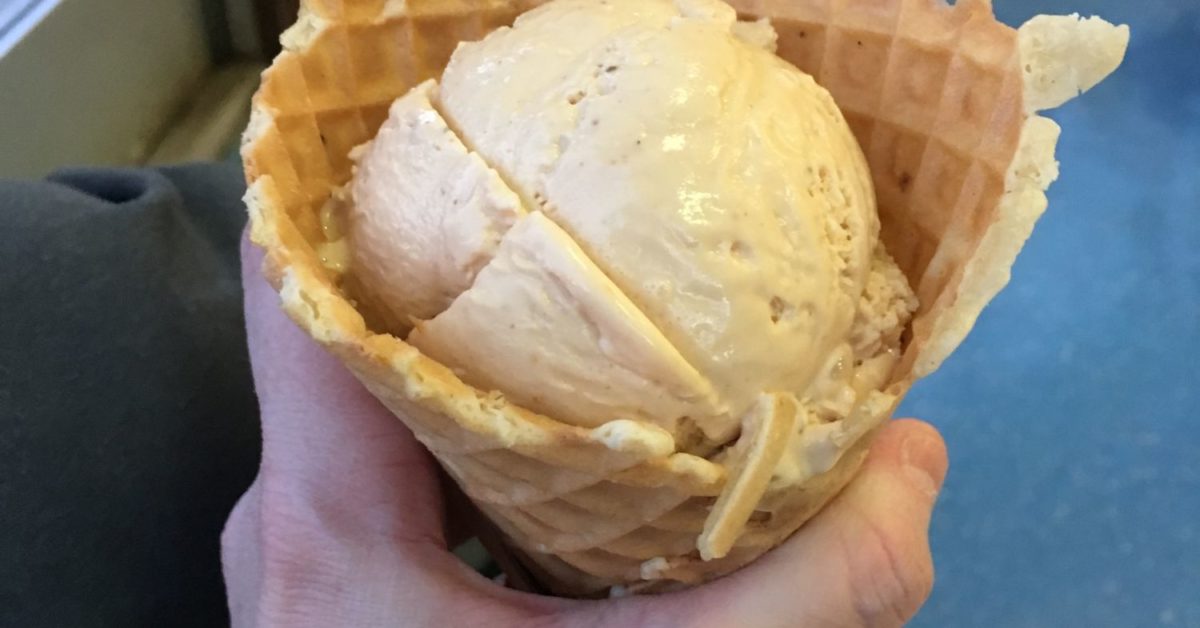 Nerd Food The Charmery's Old Bay Caramel Ice Cream