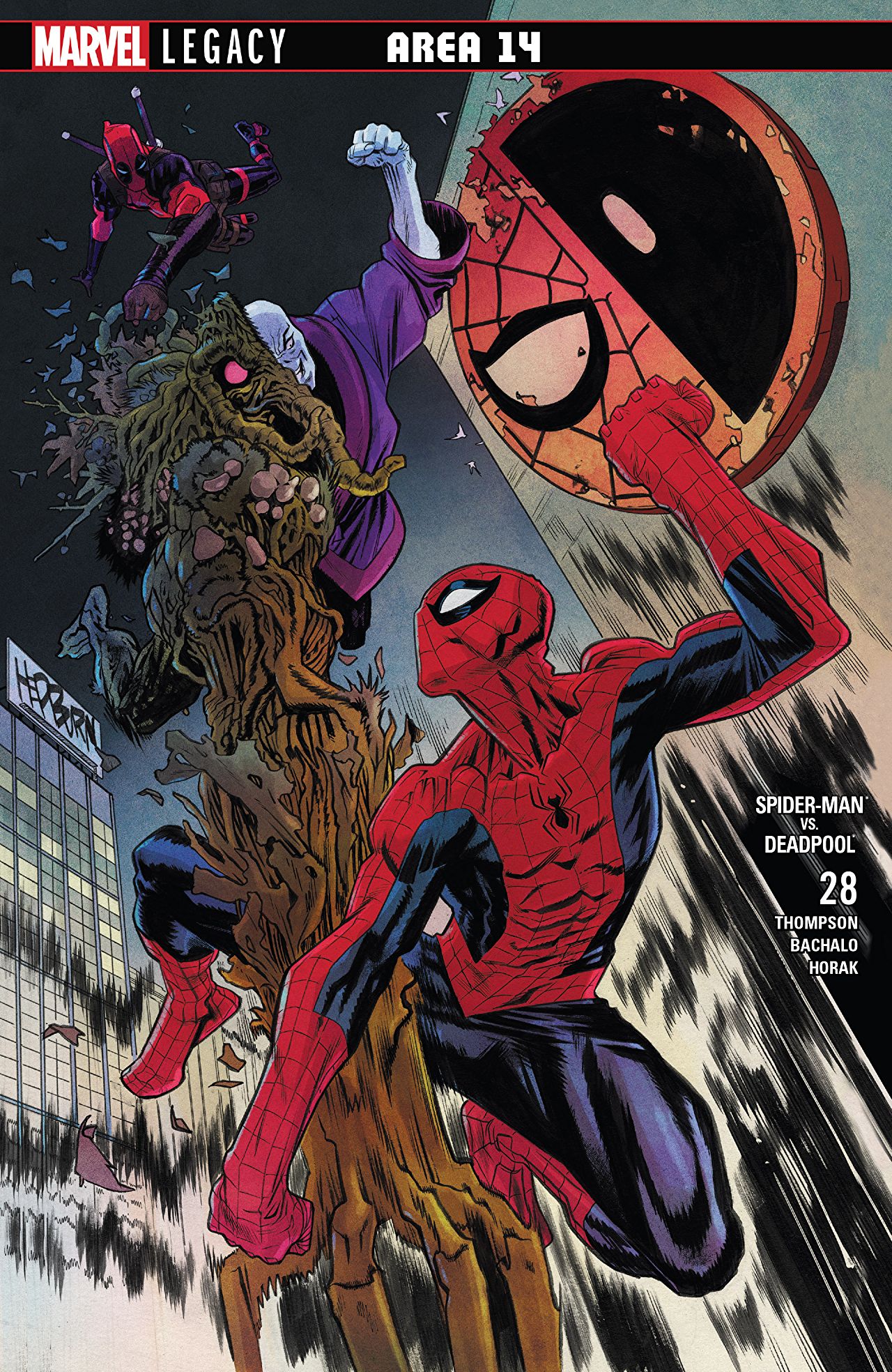 Marvel Spiderman vs Deadpool 24 NW17 