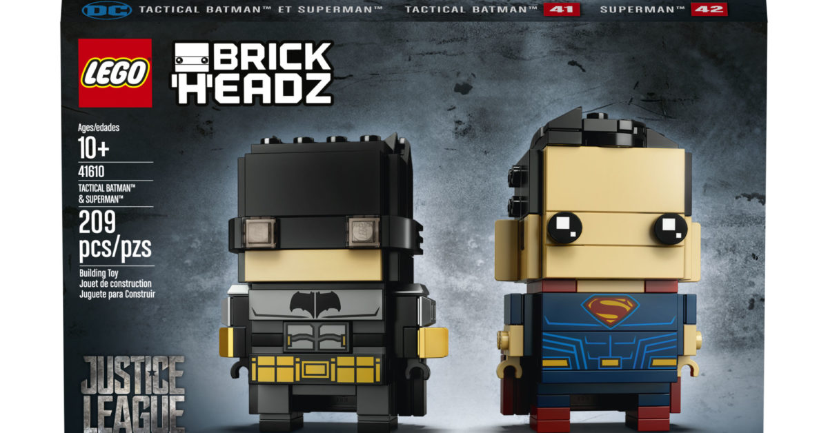 superman brickheadz