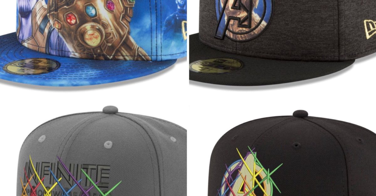 6 Avengers Infinity War Hats from New Era and Lids in New Collection