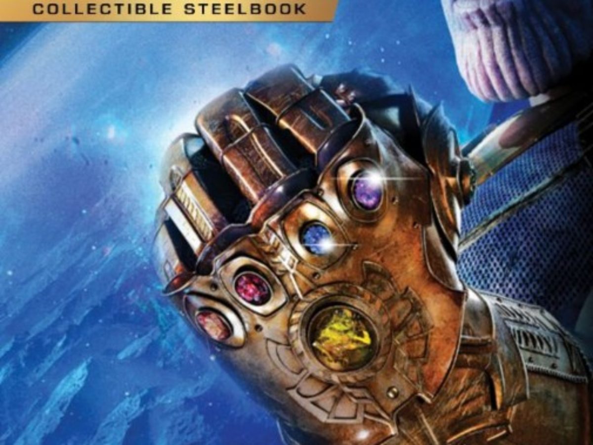 Avengers Infinity high quality War 4k blu-ray steelbook