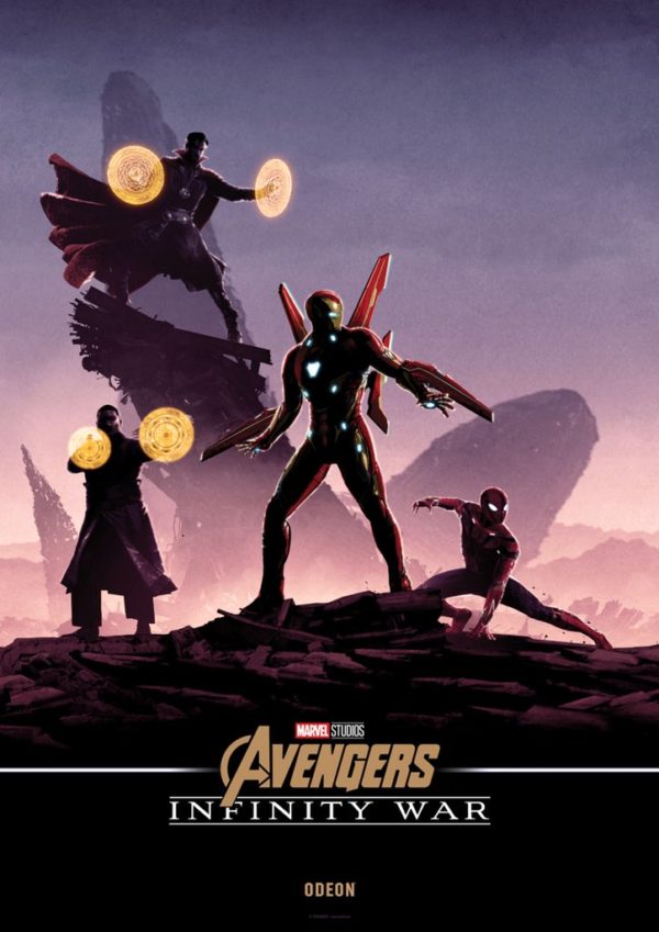 Infinity War Gets 5 Connected Posters Exclusively For Odeon Cinemas