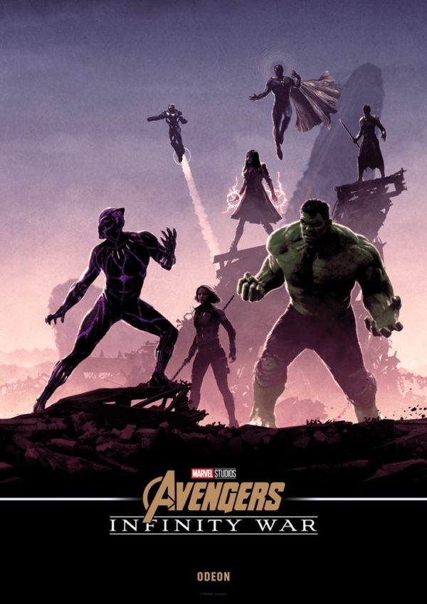 Infinity War Gets 5 Connected Posters Exclusively For Odeon Cinemas