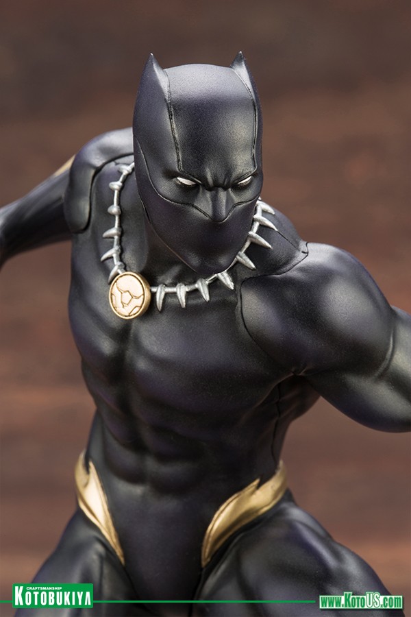 black panther statue