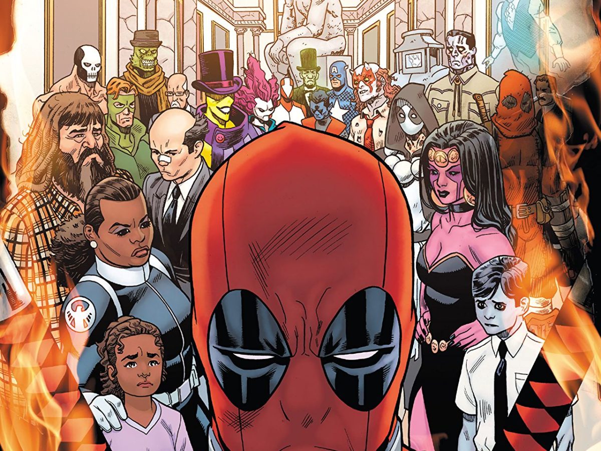 Deadpool issue #300 offers *SINGED*