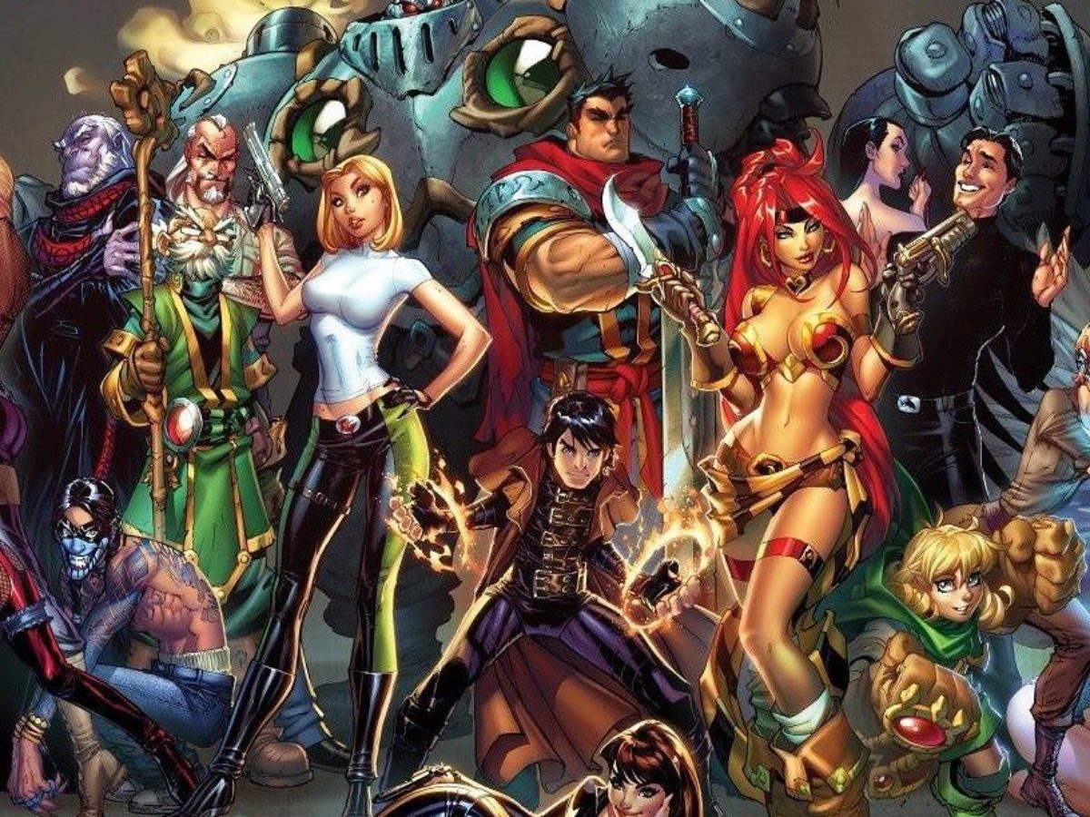 Wildstorm/Cliffhanger デンジャーガール スケッチブック