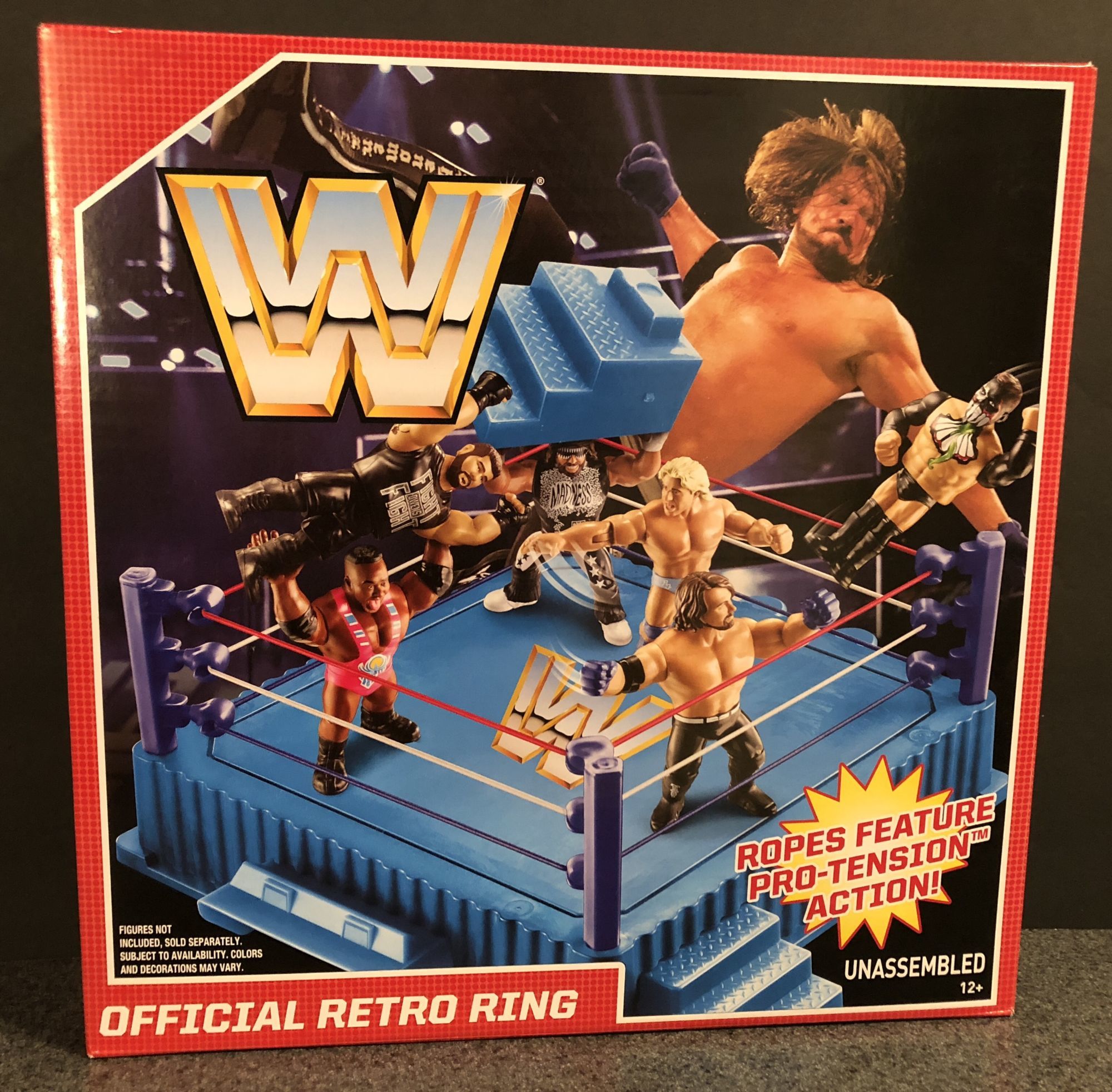 wwe mattel retro ring