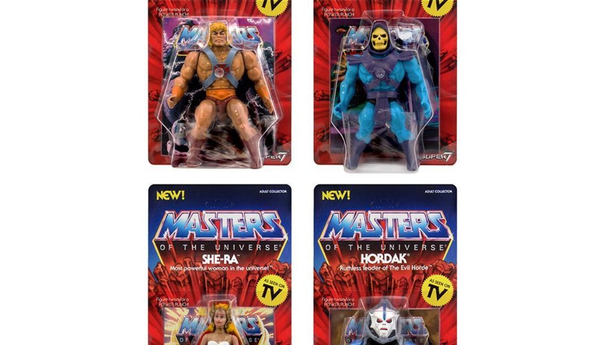 Masters of the Universe Vintage Figures from Super7 Up for Order Now