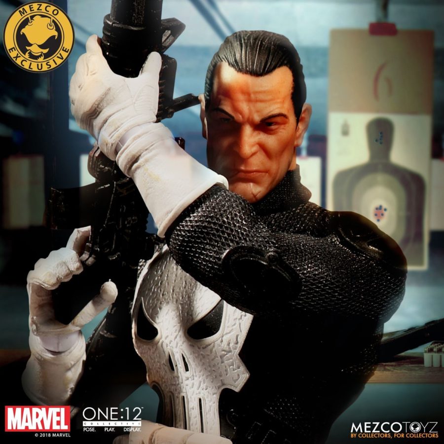 mezcoone:12collective パニッシャー exclusive One:12 Collective PREVIEWS Exclusive Deluxe Punisher Figure