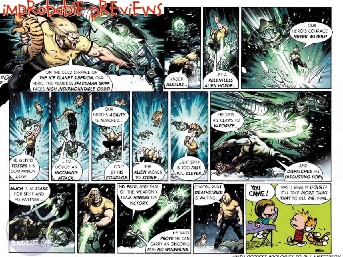 Los improbables comic