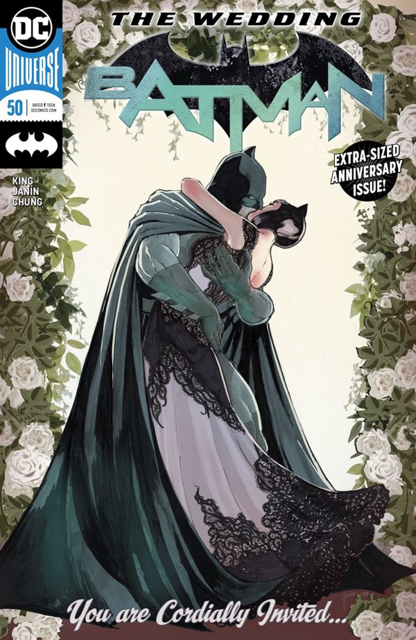 Batman #50 cover by Mikel Janin