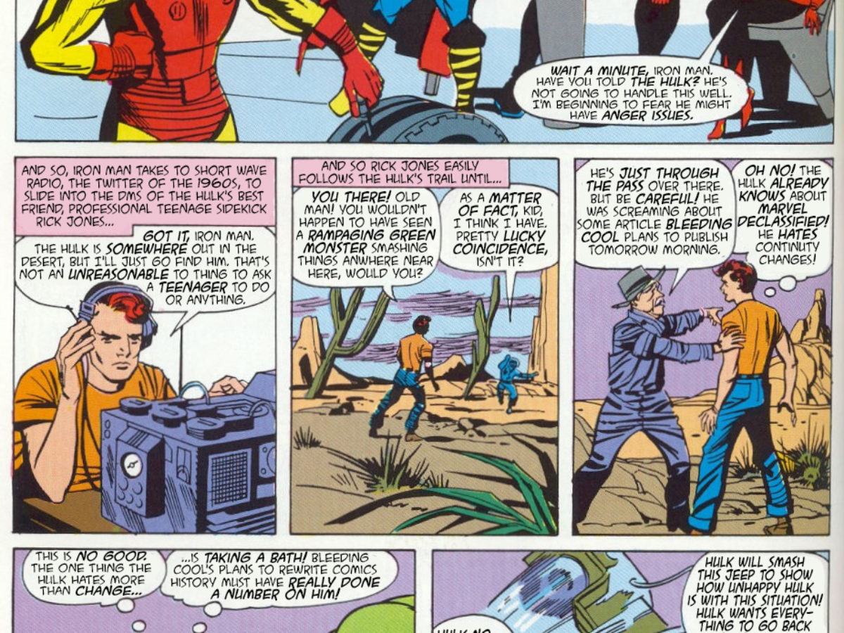 The Hulk Just Learned Marveldeclassified Drops Tomorrow And You Won T Guess What It Makes Him Want To Do