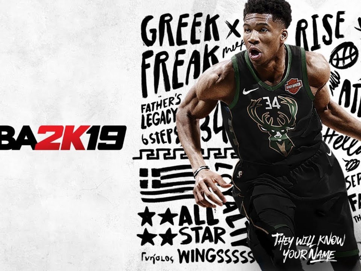 Giannis Antetokounmpo Announced as NBA 2K19 Standard Cover Athlete