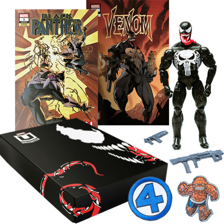 Punisher deals venom figure