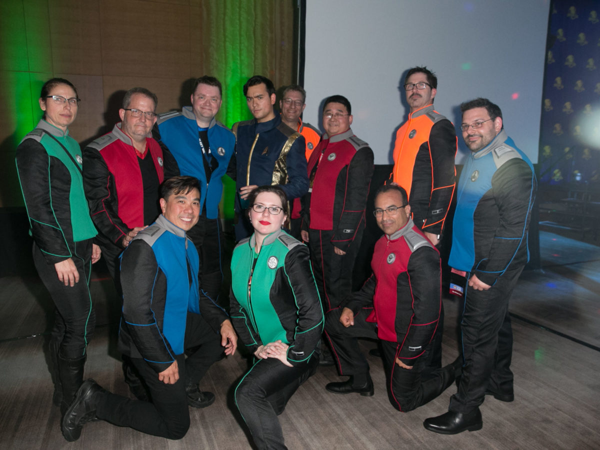 Dragon Con Orville Cosplay Crew Invades Star Trek 10 Forward Party