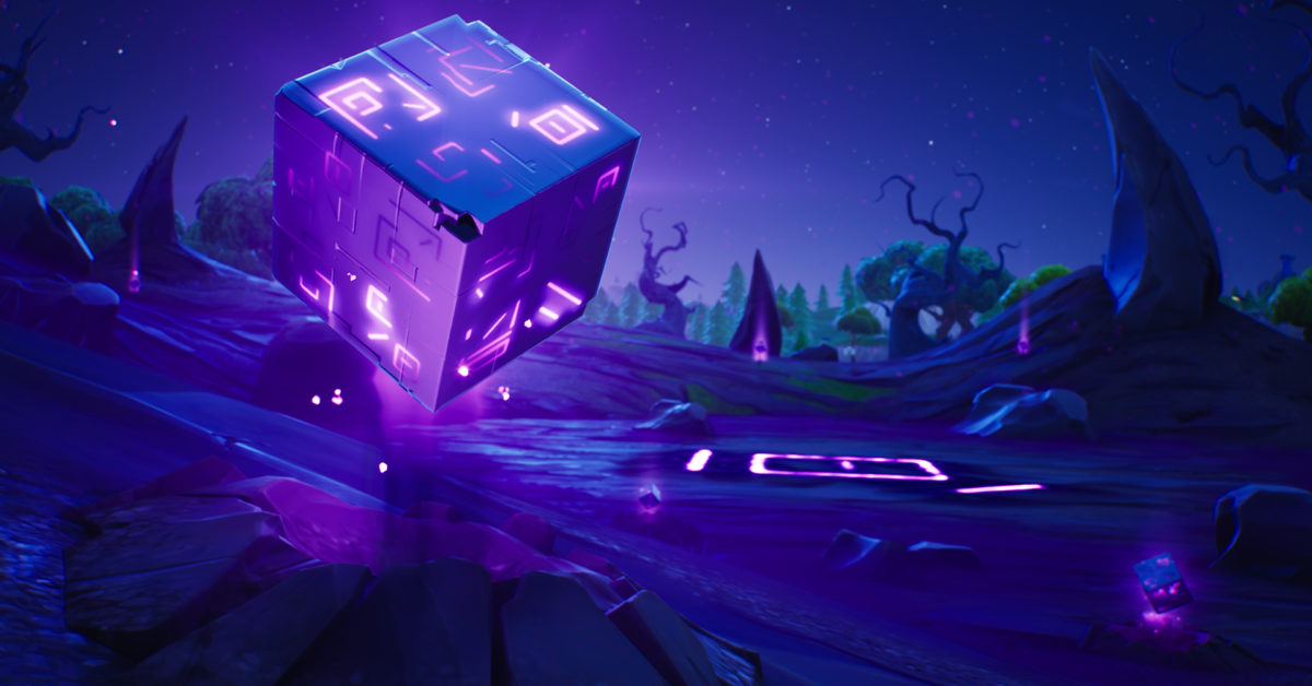 Cube Fort The Fortnite Cubes Are Cracking As They Inch Across the Map