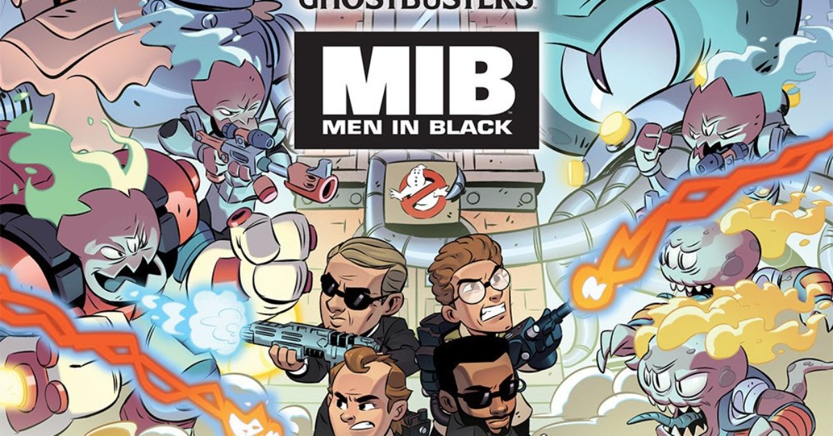Because U Demanded It Ghostbusters And Men In Black To Crossover As A Board Game