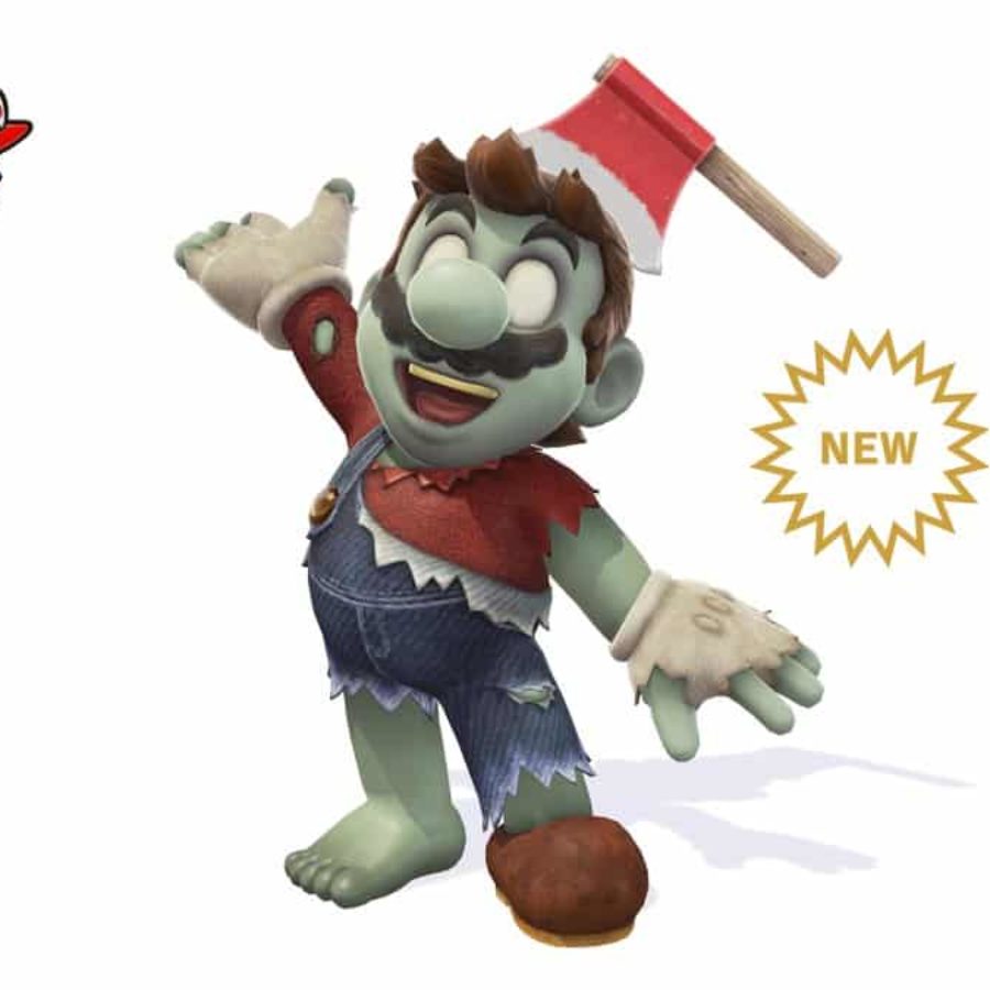 Super Mario Odyssey gets a Zombie Mario costume - Polygon