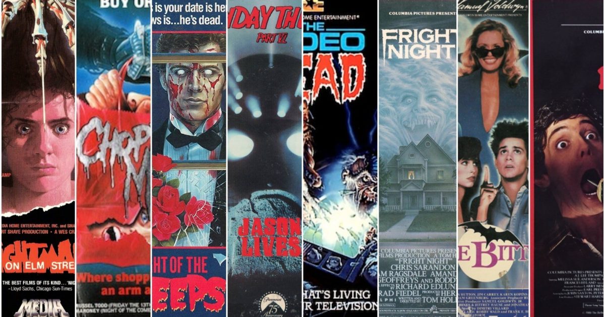 BC Horror: Our 8 Favorite Old VHS Covers!