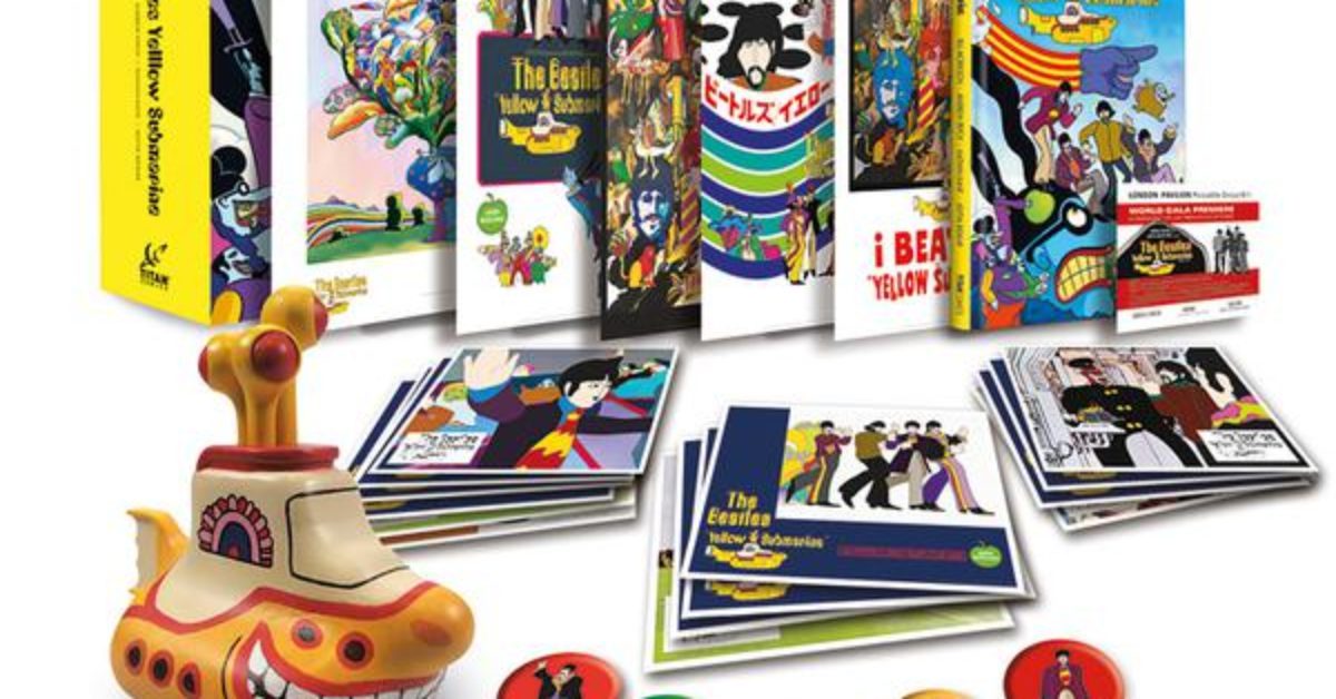 beatles yellow submarine collectibles