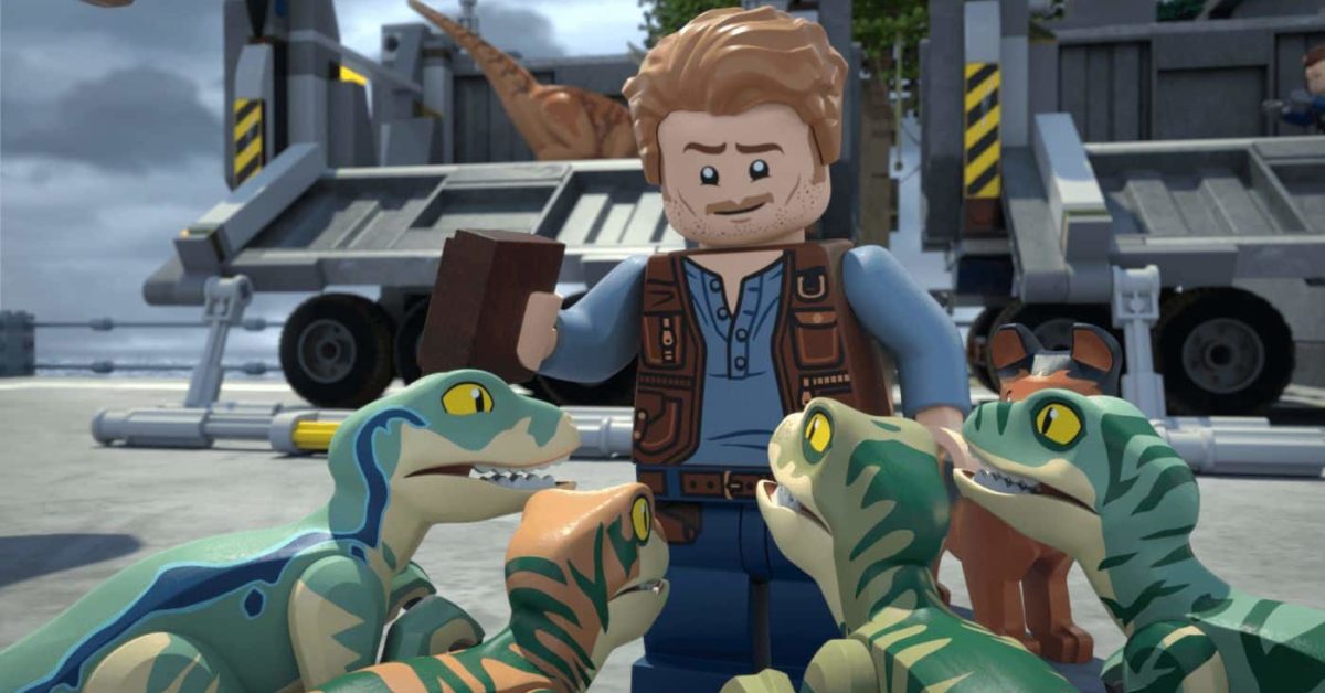 lego jurassic world exhibit