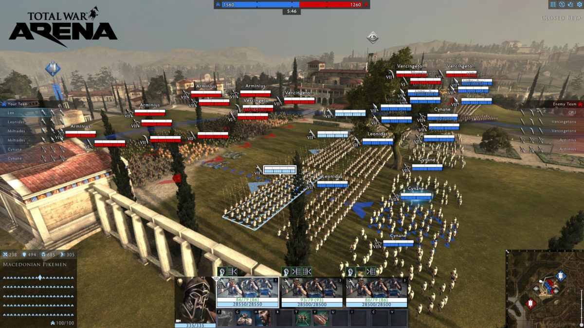 Total War: Arena is shutting down early next year