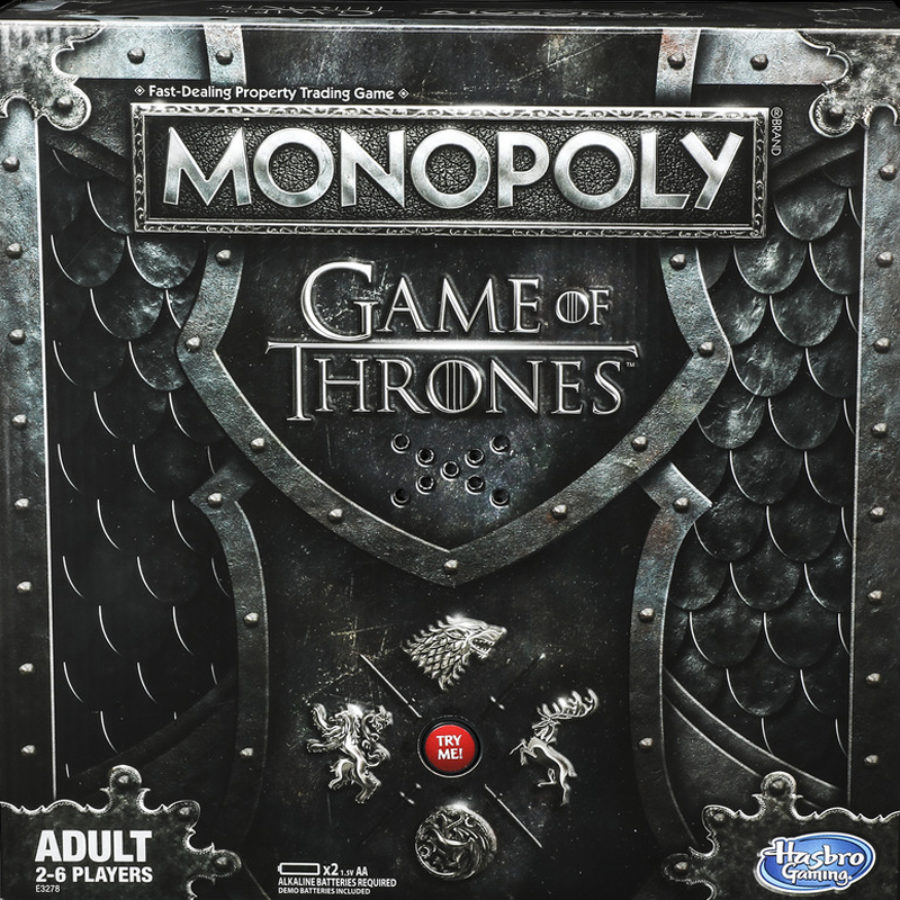 Game Of Thrones Monopoly Board Game Hasbro Gaming 2018 Complete Adult 2-6  Player