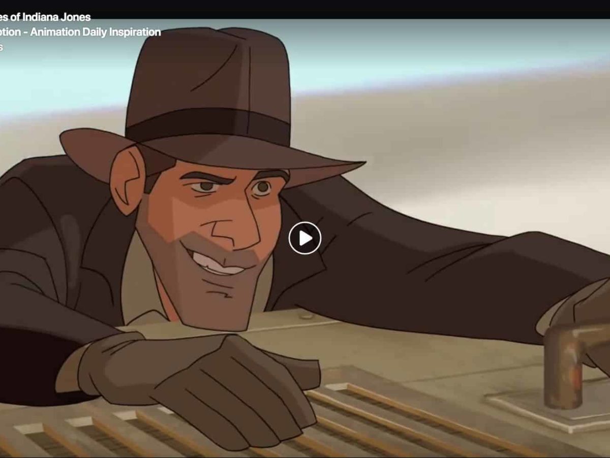 We LOVE this Indiana Jones Animated Adventure Short
