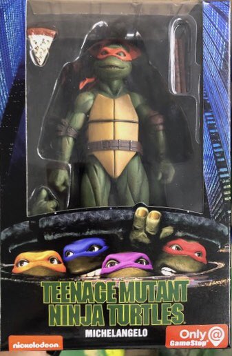 teenage mutant ninja turtles neca gamestop