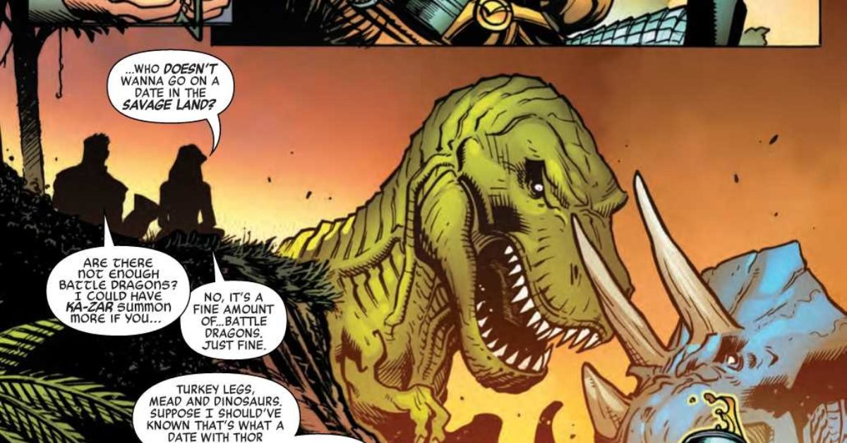 You Won't Believe What Thor Wants to Do with These Dinosaurs in Next ...