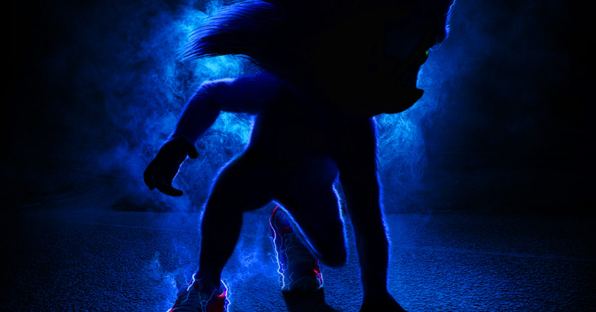New Teaser Poster For 2019�s Sonic The Hedgehog Movie
