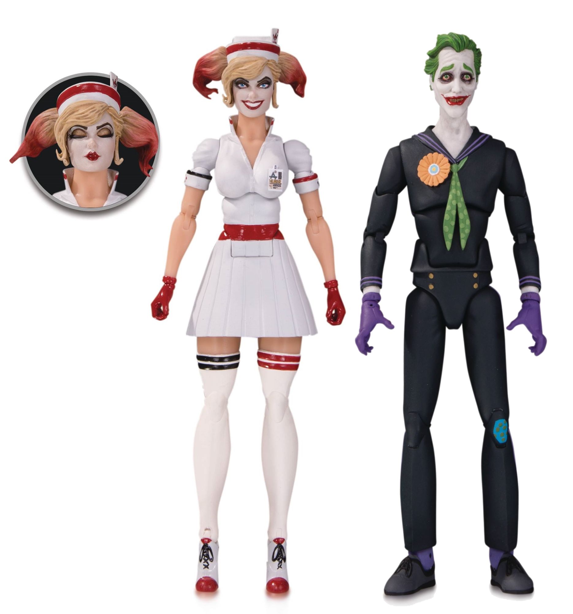 joker and harley quinn action figures