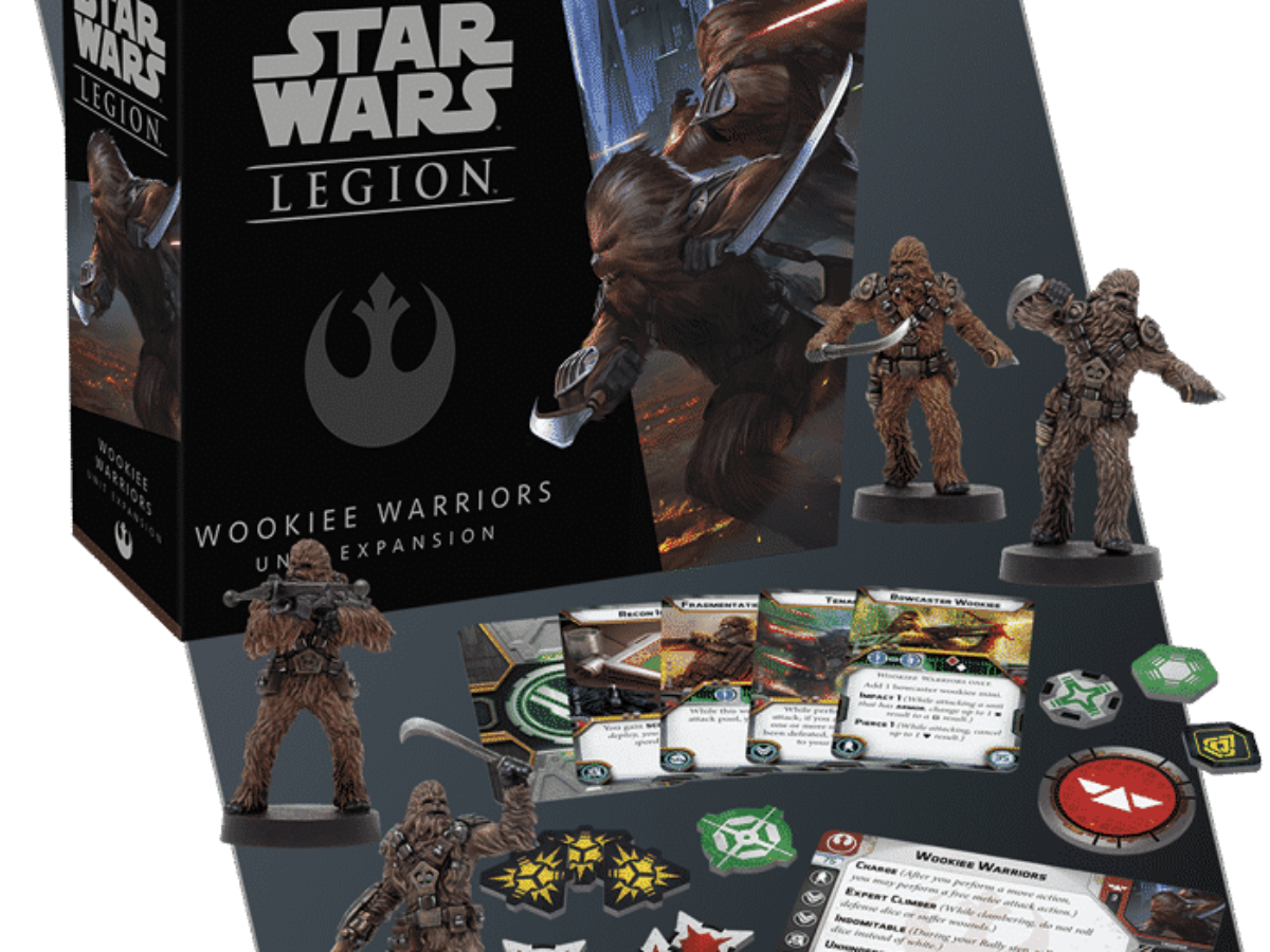 Wookiee-Krieger Erweiterung DE/IT Fantasy Flight Games Star Wars Legion 