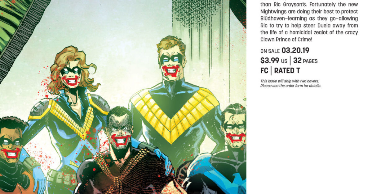 As Expected, Eric Esquivel Dropped by DC Comics From Nightwing