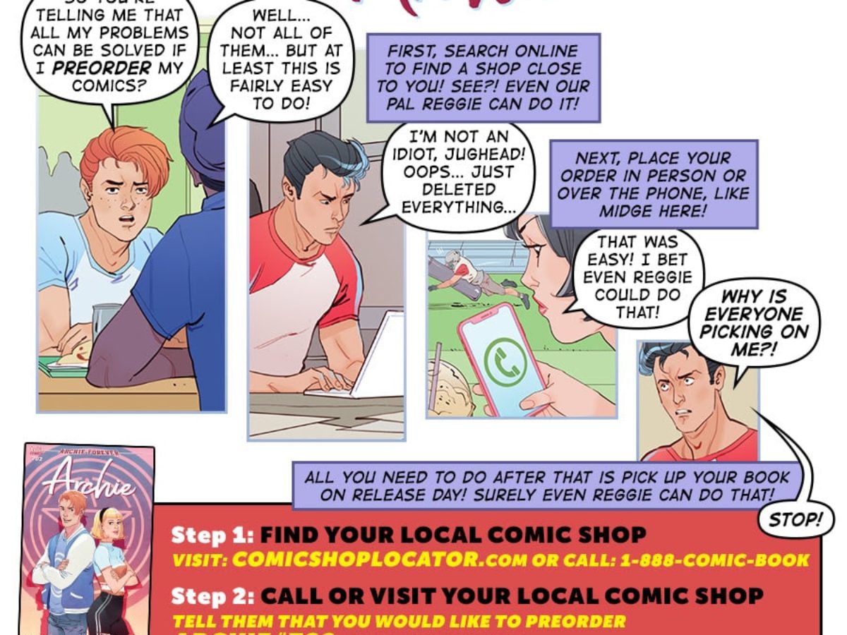 Jughead Bullies Reggie In Archie S Latest Foc Pre Order Comic