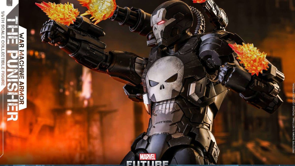 Hot toys punisher iron hot sale man