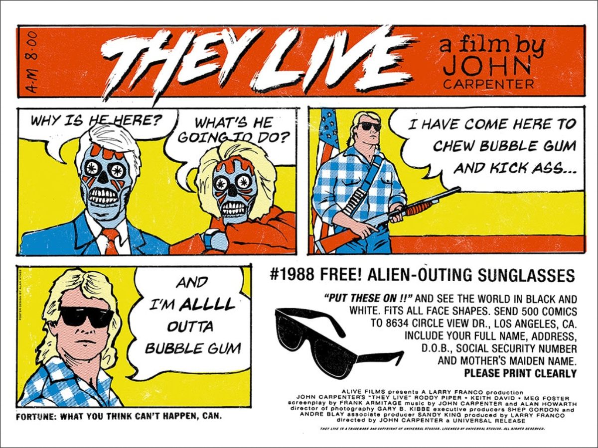 John Carpenter's They Live - Put the glasses on!