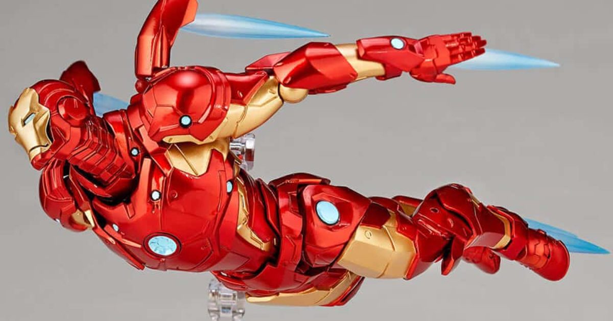 Iron Man is the Newest Marvel Amazing Yamaguchi Revoltech Figure