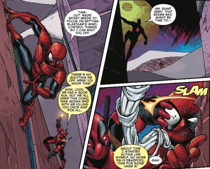 Deadpool Goes Hard R In Next Weeks Spider Mandeadpool 45