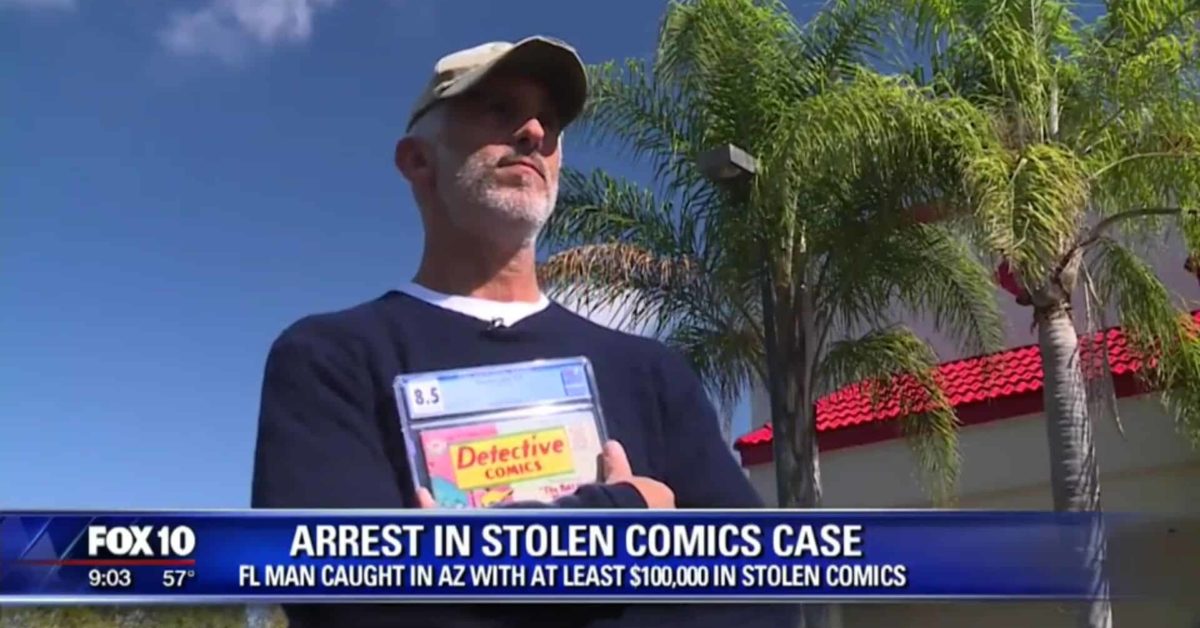 How Comics Retailer Chatter Caught The Stolen Batman Comics Suspect