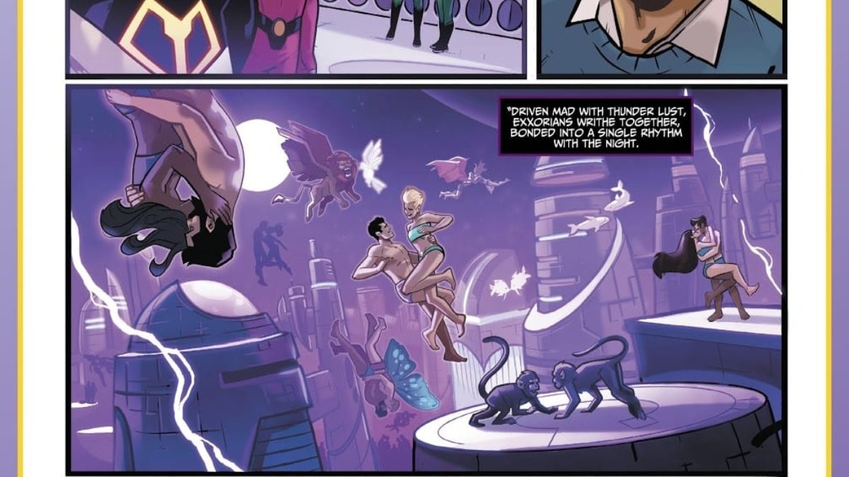 Wonder Twins Cartoon Porn - The Sex Lives Of The Exxorians - Wonder Twins #1 Preview in Today's DC  Comics