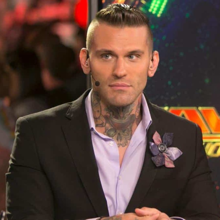 Wwe commentator hot sale corey graves