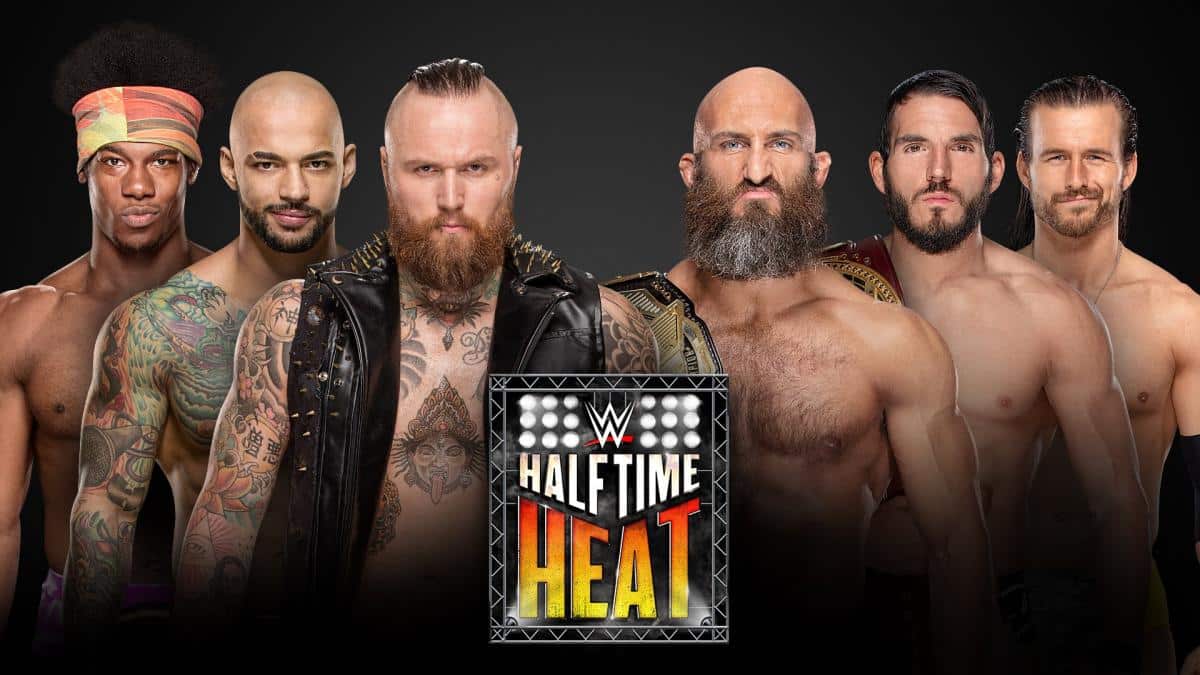 wwe heat results at half time