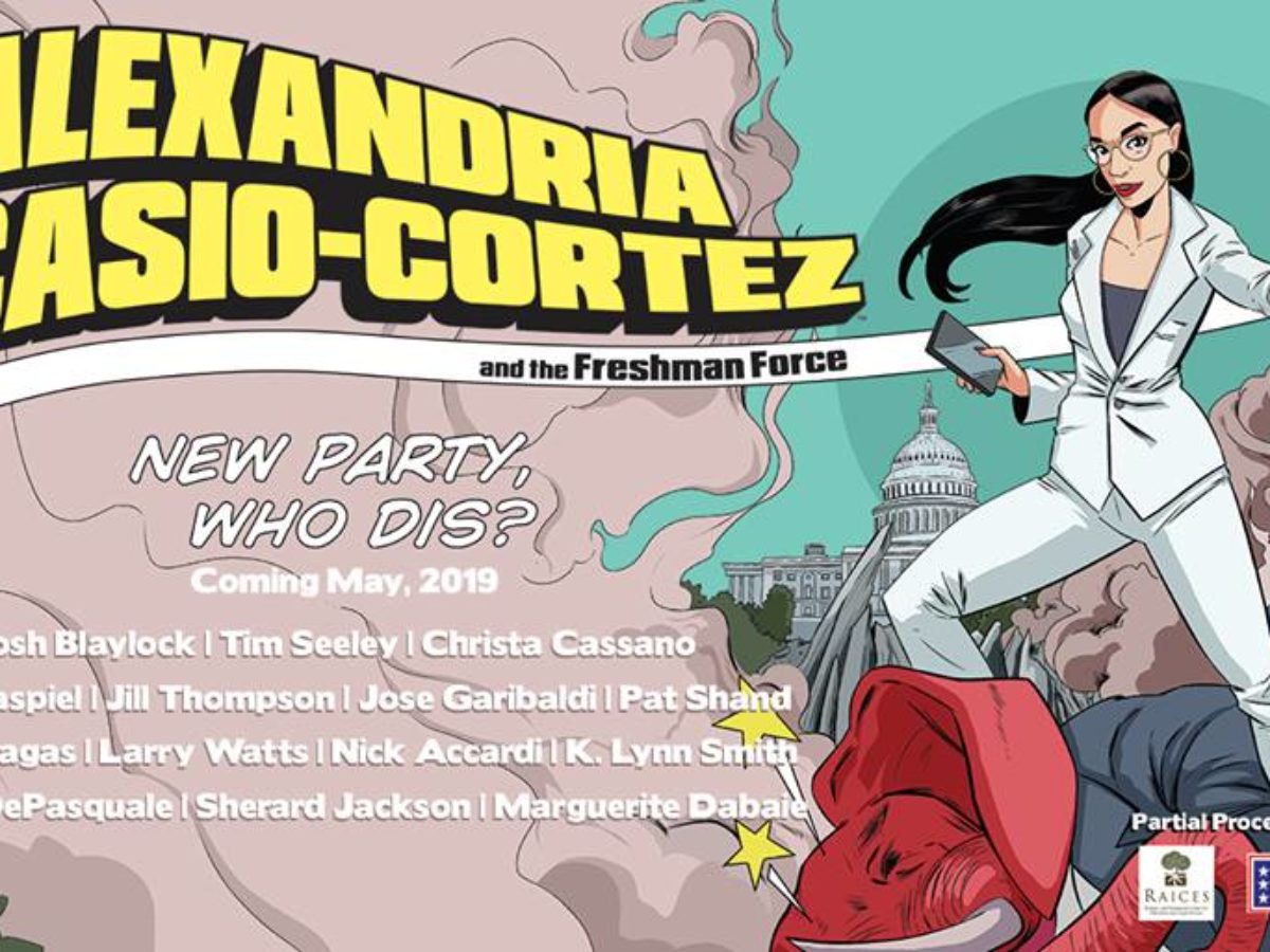 Alexandria Ocasio-Cortez Gets Her Own Superhero Comic by All-Star Creators