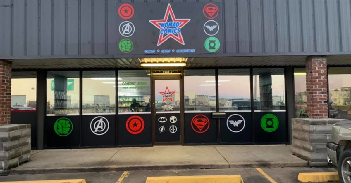 Nomad Comics, a New Store Opening on Friday in Jonesboro, Arkansas