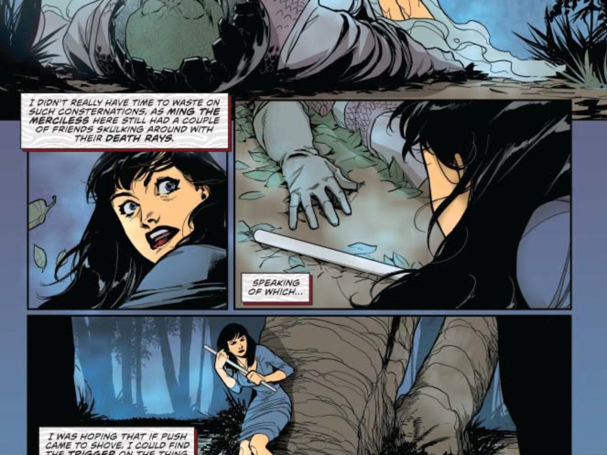 David Avallone's Writer's Commentary on Bettie Page #2