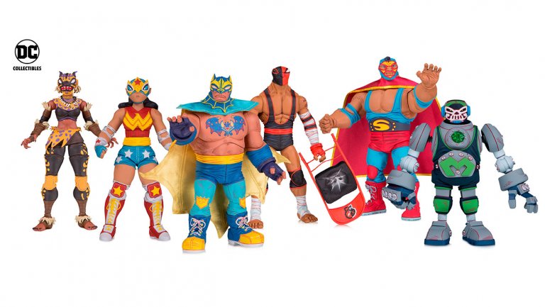 Lucha Libre Inspired Figures