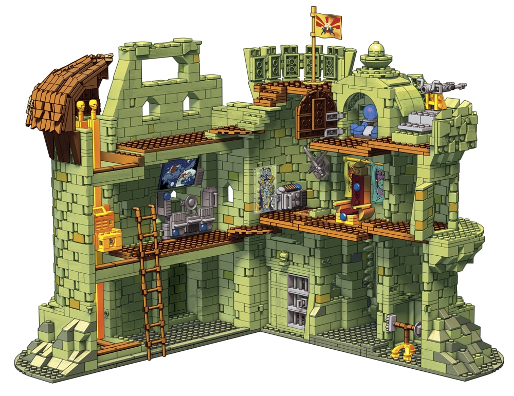 masters of the universe castle grayskull playset