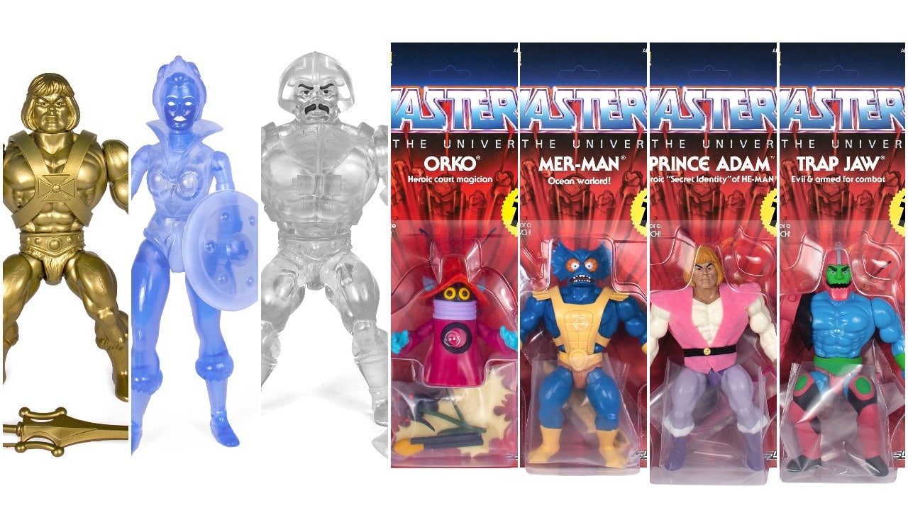 masters of the universe retro filmation figures
